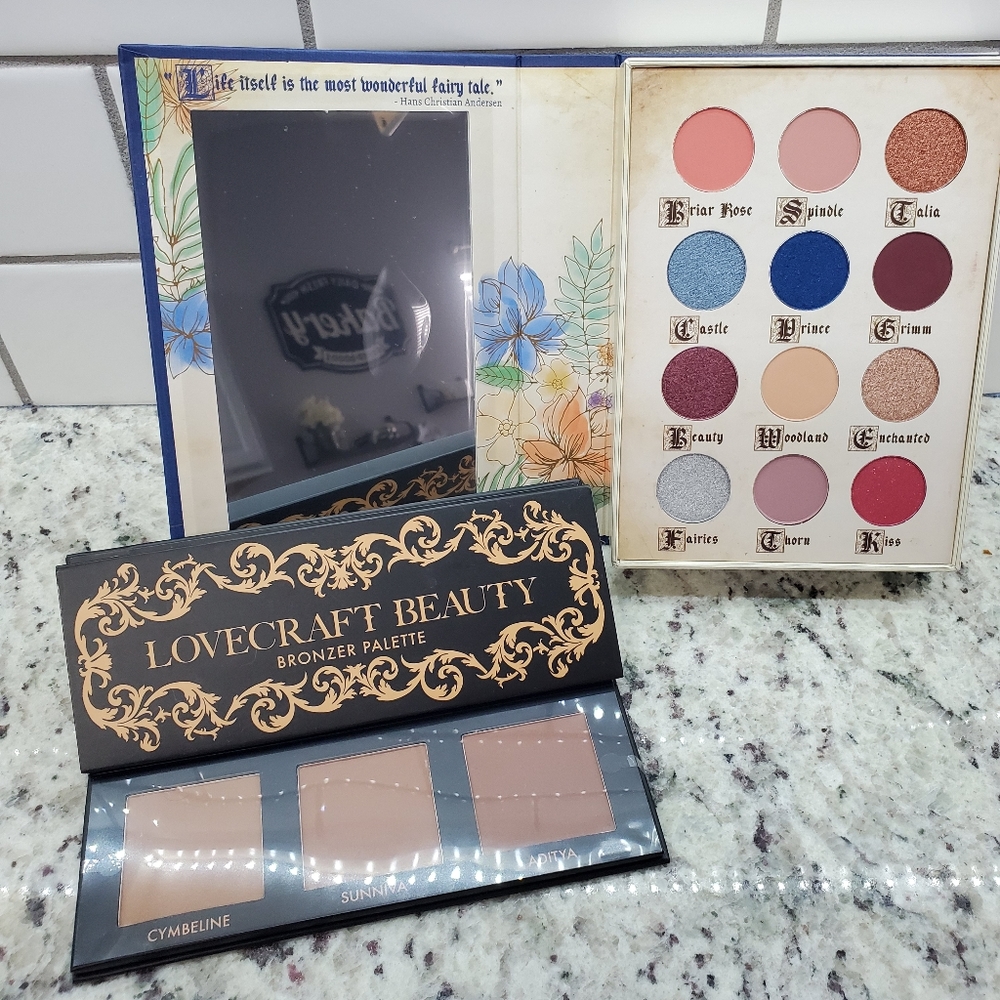 Love Craft Beauty Bronzer and Story Book Eye Shado
